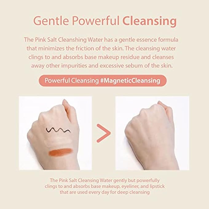 Blithe ANTI POLLUAGING CLEANSING WATER WITH HIMALAYAN PINK SALT - WATER BASED CLEANSER KOREAN,MAKE UP REMOVERS 8.4 FL OZ - Image 4